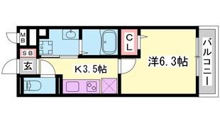 大村駅 徒歩4分 1階の物件間取画像